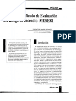 Metodo Simplificado de Evaluacion de Riesgo de Incendio Meseri