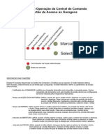 Central de Comando Do Portão - Manual de Operação