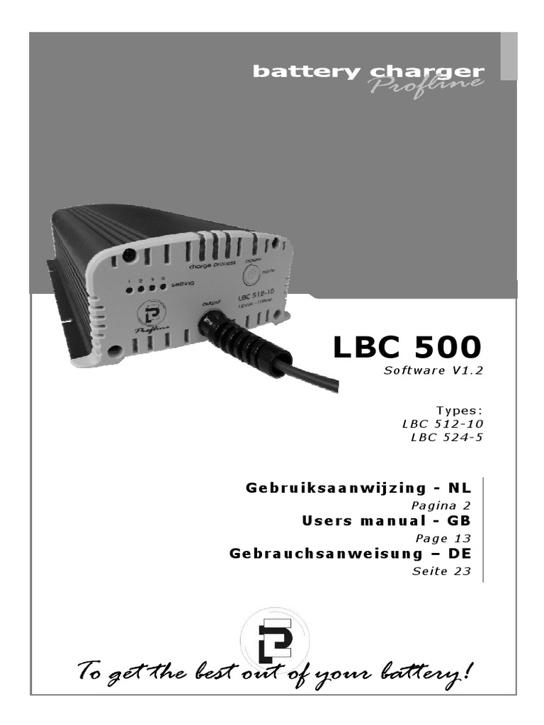 LBC 500 Manual | PDF