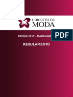 Regulamento Circuito de Moda