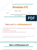 Un Resolution 678 Slide Show