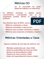 Métricas de Software Orientado A Objetos