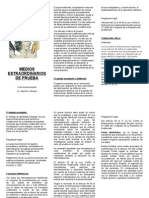 Trifoliar Medios de Prueba