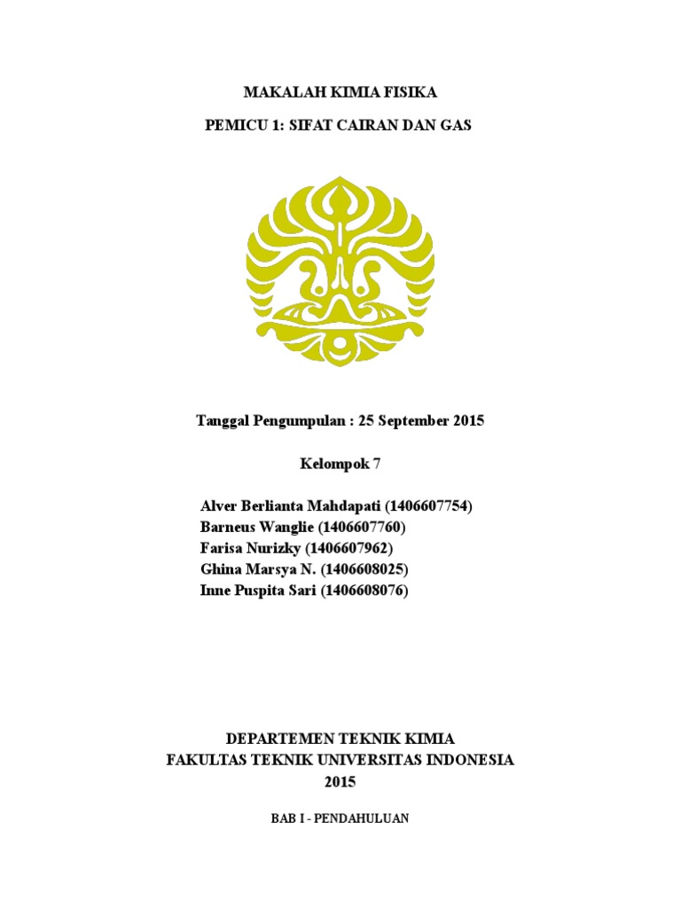 MAKALAH KIMIA FISIKA