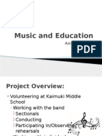 Music and Education: Aoi Shinagawa