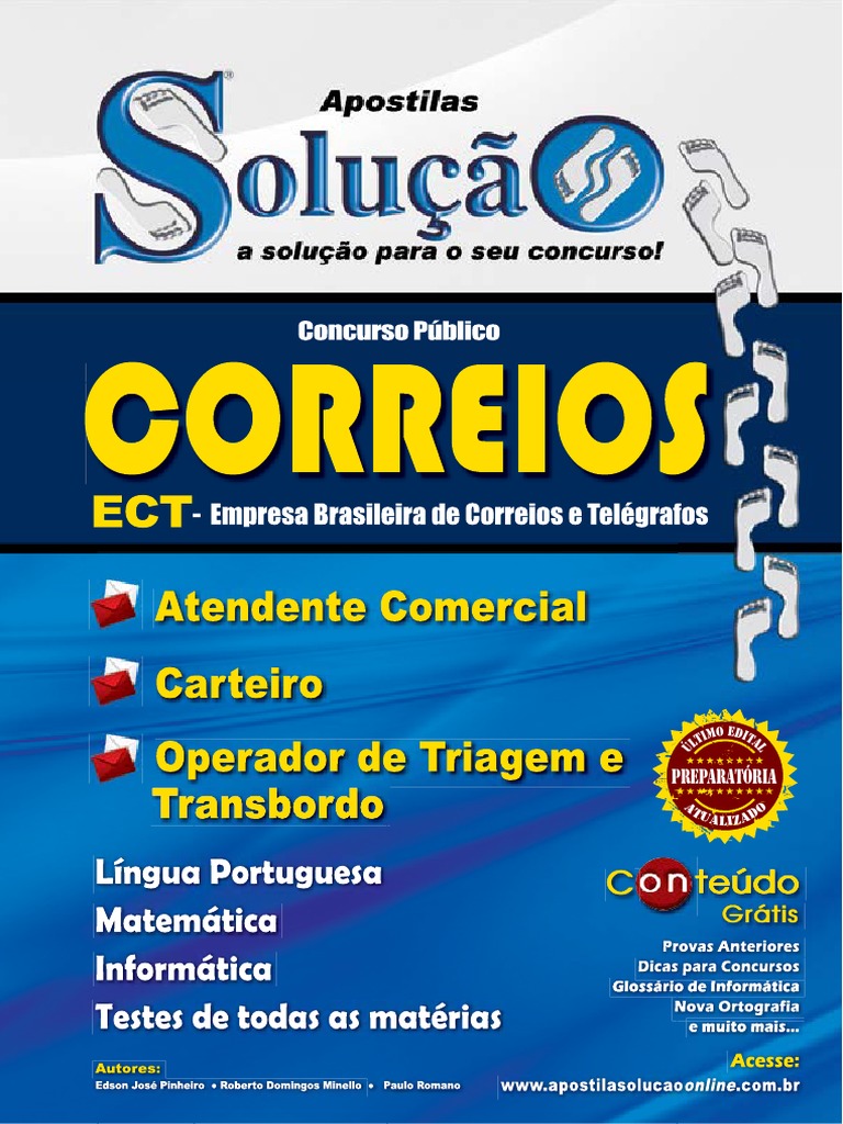 Apostila Correios PDF Narração Solidão