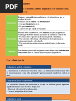 Unidad 4 Apóstrofe XXI - Coherencia y Cohesión Textuales