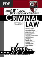 UP Criminal Law Reviewer PDF