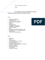 Referencias Para Trabajo Con Documento Educacion