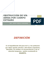 Obstrucción Vías Aéreas Por Cuerpo Extraño Segusalut