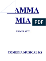 Mamma Mia Libreto 1er Acto