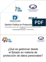 Gestiones Del Estado Protecc Datos