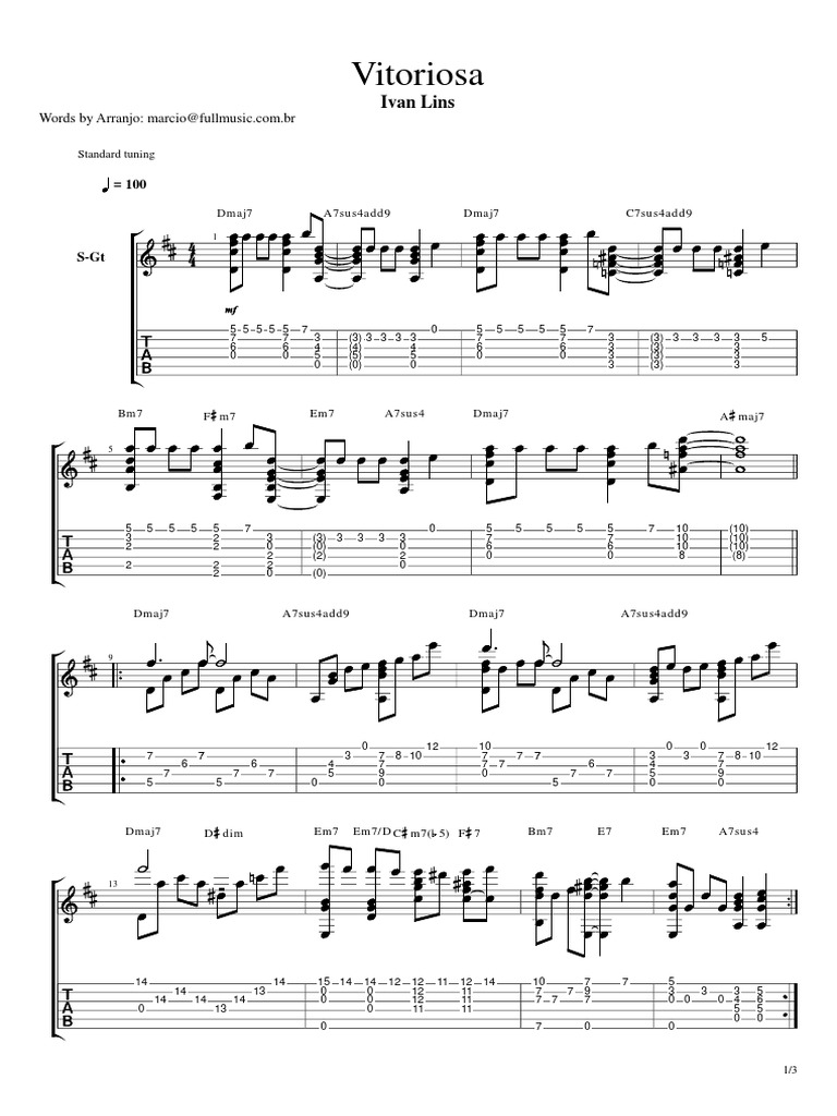IVAN LINS 1 スコア Começar de novo – Ivan Lins e Victor Martins Começar de novo