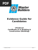 Download Evidence Guide for CPC40110 v2 by Master Builders by Lovedeep Bhutta SN284126065 doc pdf