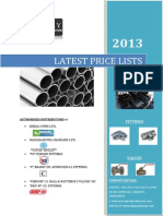 Ductile Iron Pipes Latest Price Lists All Items