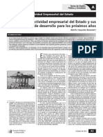 Adolfo CESPEDES - El Estado Empresario y La Subsidiariedad