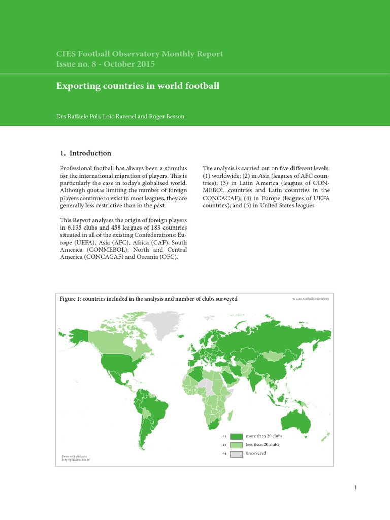 FIFA Global Transfer Report 2022 Analysis | PDF | South America | Fifa