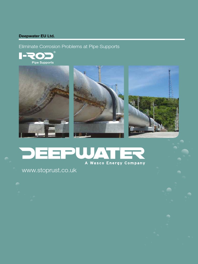 IRod Pipe Supports Brochure Corrosion Pipe (Fluid Conveyance)