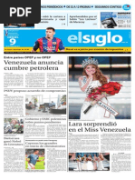 Edicion Impresa El Siglo 09-10-2015