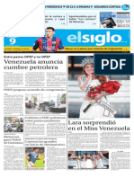 Edicion Impresa El Siglo 09-10-2015