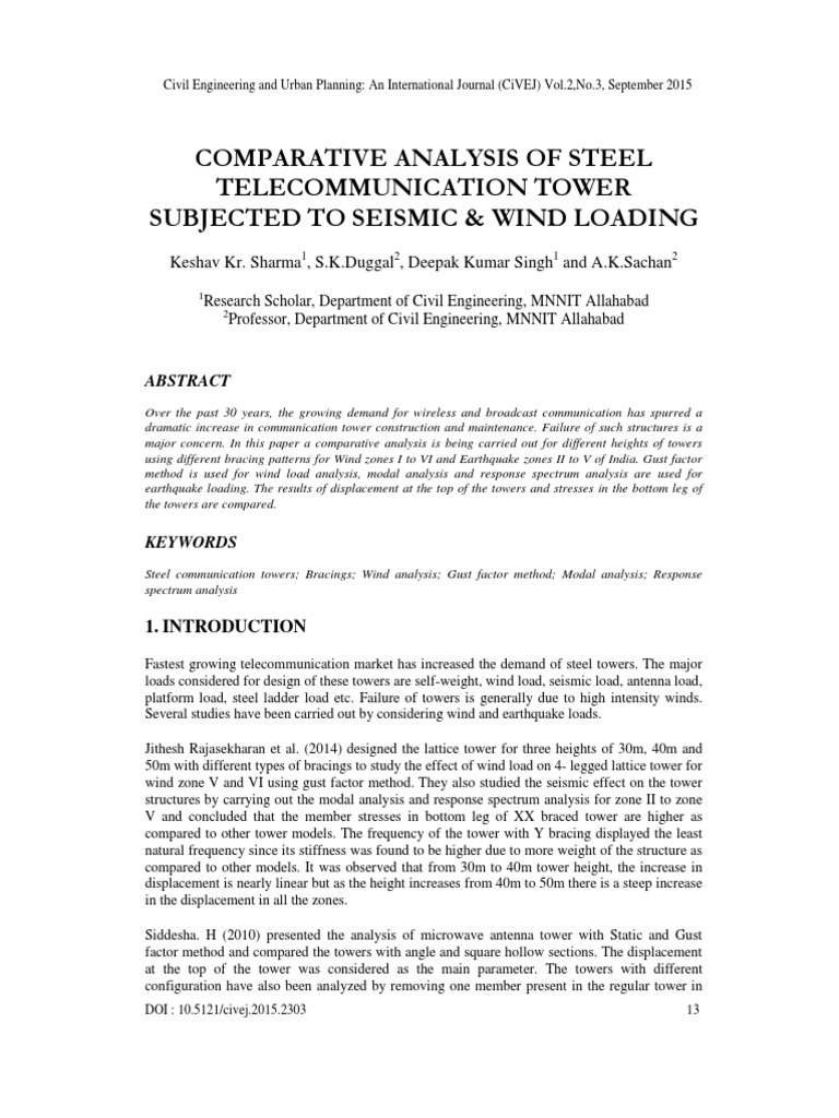 Communication tower wind load essay 06 picture