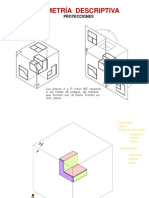 Geometría descriptiva. Proyecciones