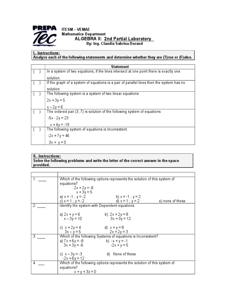 Lab2p Equations Applied Mathematics