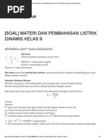 Download Soal Materi Dan Pembahasan Listrik Dinamis Kelas 9 _ Something Blue by Ika Nurul Fajarwati SN284140414 doc pdf