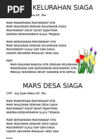 Download Mars Desa Siaga by admin SN284140556 doc pdf