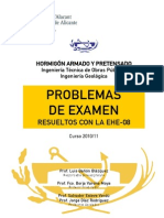 Problemas Examen EHE Hormigón