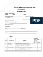 Ceklist Sarana Pusk