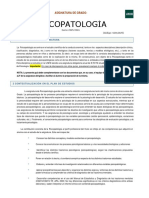 Psicopatología Grado