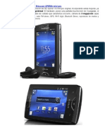Características Técnicas Sony Ericsson XPERIA Mini Pro