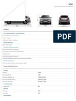 Peugeot 308 SW Technical Specifications