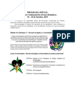 Programa Oficial II ECJD 2015