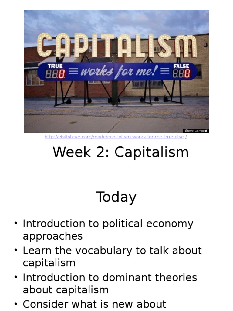 explain what capitalism is and how free markets work explain what capitalism is and how free markets work