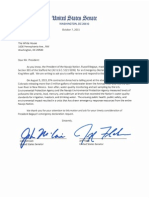 McCain Flake Letter Navajo Emergency Declaration Request