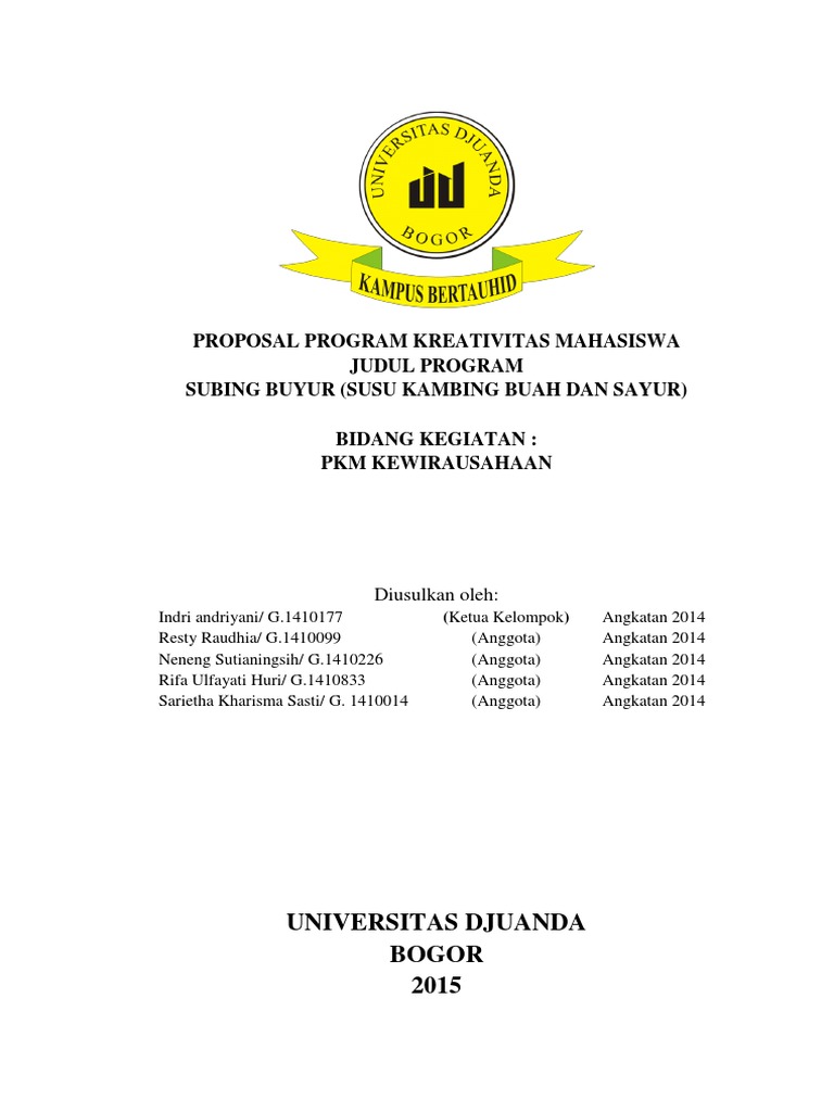 PKM Kewirausahaan pdf PKM Kewirausahaan pdf
