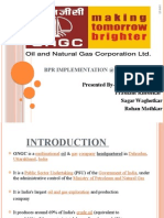BPR Implementation at Ongc