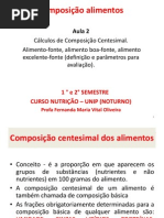 Aula 2 - Cálcul os de composição centesimal.pdf