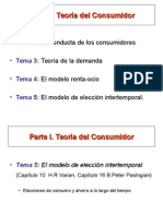 Parte II Tema5, Efecto Sustitucion y Efecto Ingreso On Dos Periodos