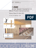 [Architecture eBook] Guide for Sound Insulation in Wood Frame Construction - NRC