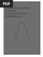 Franco Fucili_L'Esperienza Del Suono, Il Suono Come Esperienza