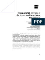 Promotores Privados de Areas Residenciales en Bogota