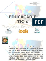 EDUCAÇÃO E TIC´s