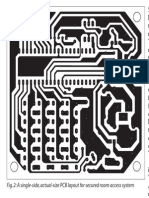 Fig2 A Single - Side Actual Size PCB