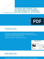 Differentiate Between The Following Methods of Energy Transfer