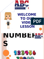 Numbers - English 