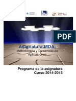 Programa Asignatura MDA