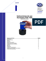 Manual Durometro Pce 1000